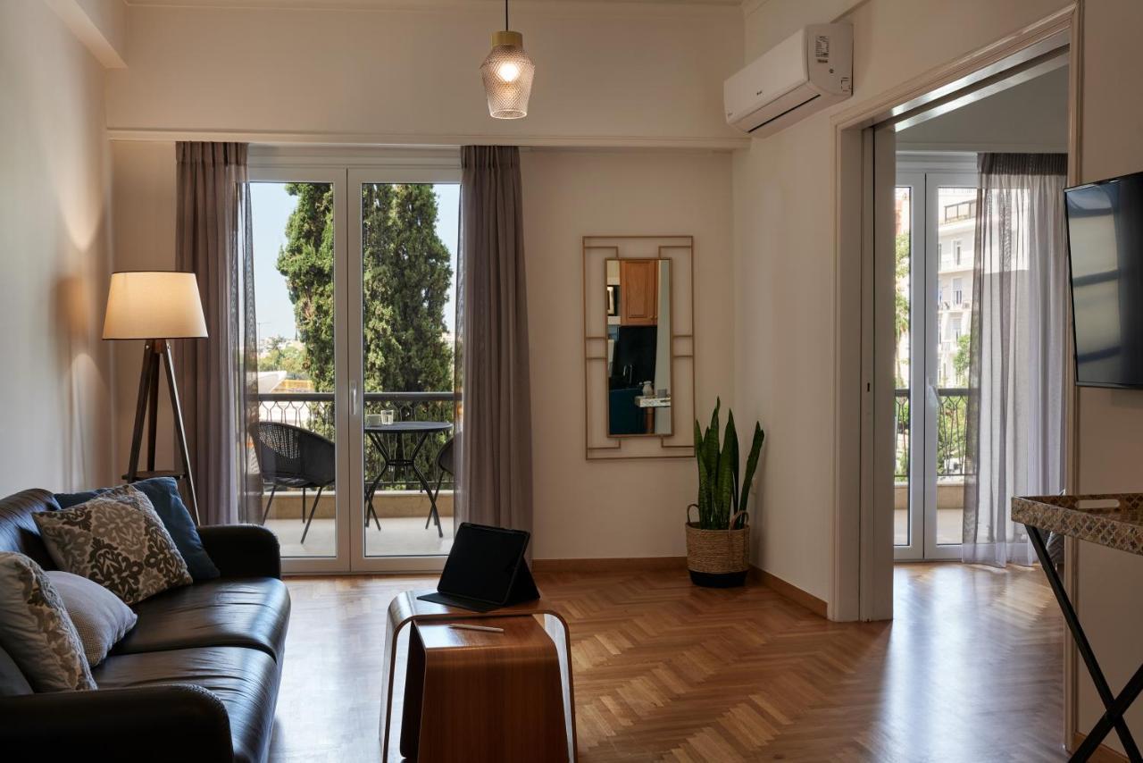 Chic One Bd Apartment With Hilton View 雅典 外观 照片